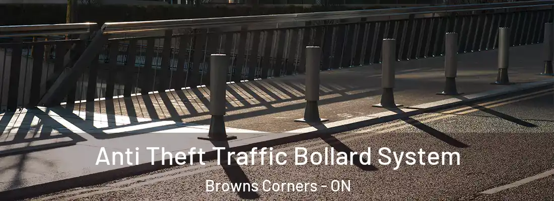  Anti Theft Traffic Bollard System Browns Corners - ON