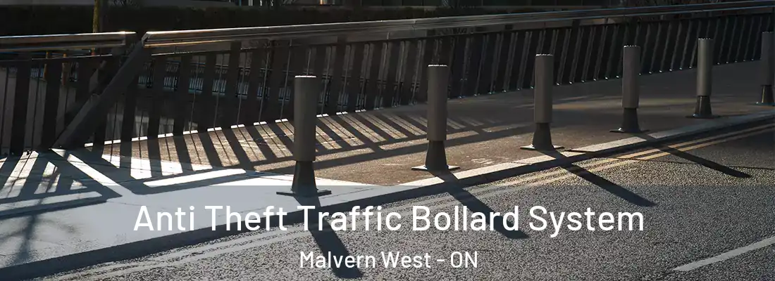  Anti Theft Traffic Bollard System Malvern West - ON