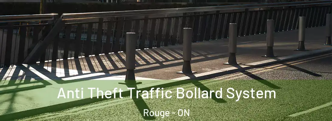  Anti Theft Traffic Bollard System Rouge - ON