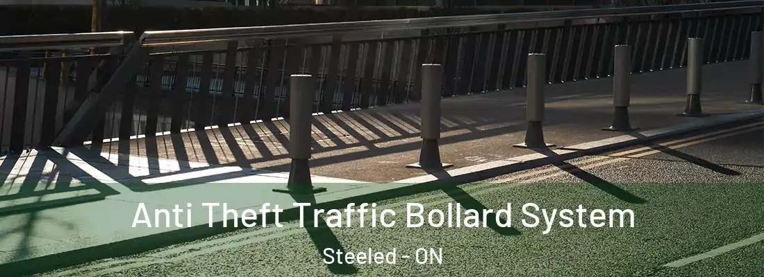  Anti Theft Traffic Bollard System Steeled - ON