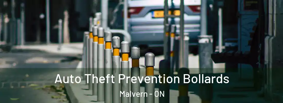  Auto Theft Prevention Bollards Malvern - ON