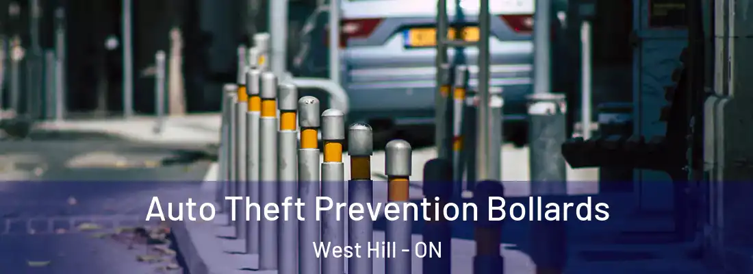  Auto Theft Prevention Bollards West Hill - ON