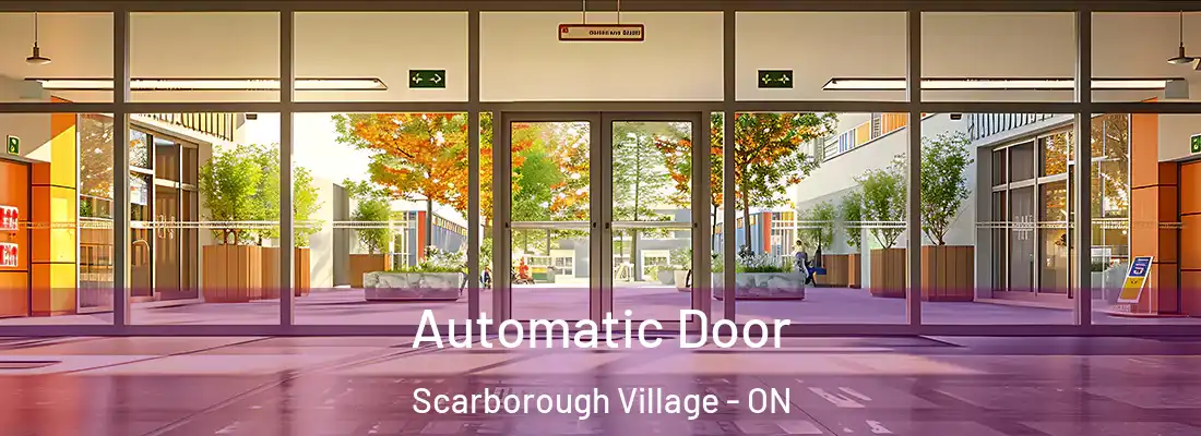  Automatic Door Scarborough Village - ON