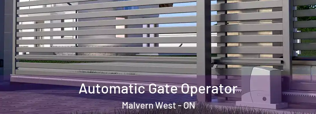  Automatic Gate Operator Malvern West - ON