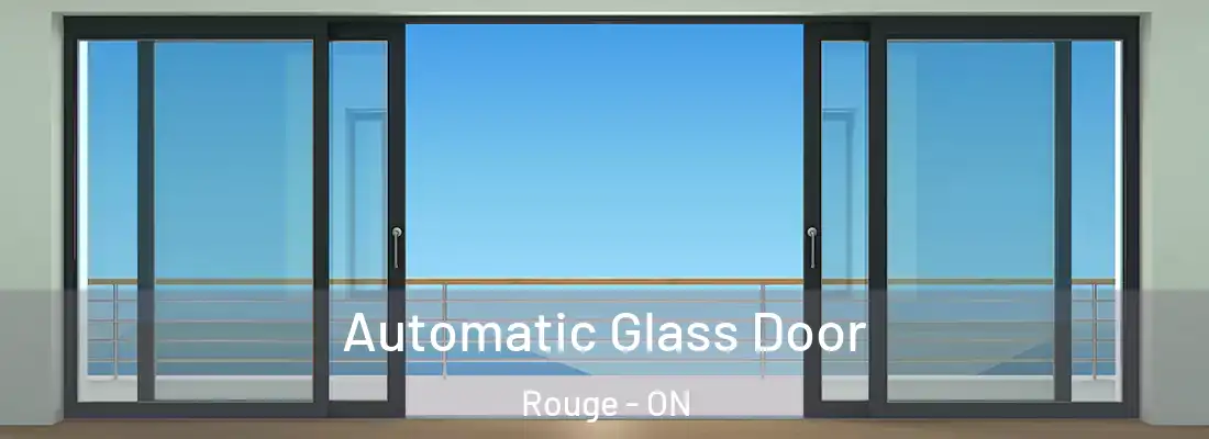  Automatic Glass Door Rouge - ON