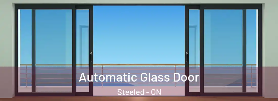  Automatic Glass Door Steeled - ON