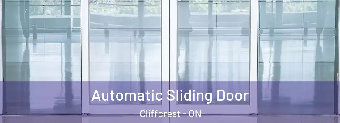  Automatic Sliding Door Cliffcrest - ON