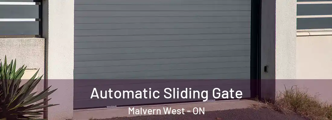  Automatic Sliding Gate Malvern West - ON