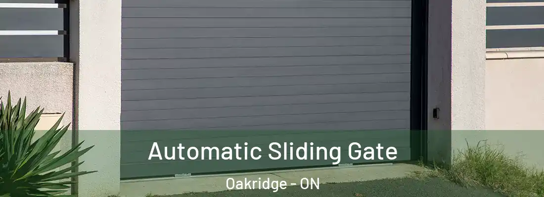  Automatic Sliding Gate Oakridge - ON