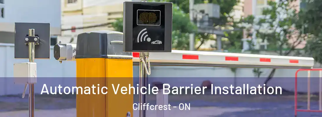  Automatic Vehicle Barrier Installation Cliffcrest - ON