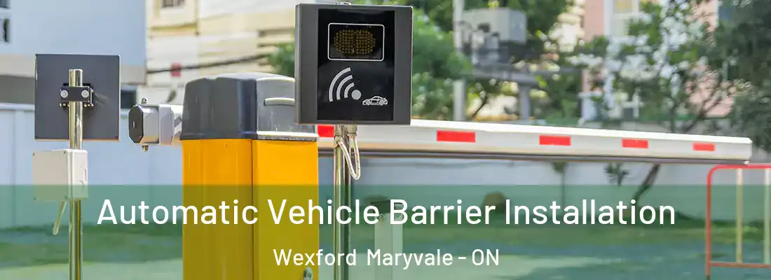  Automatic Vehicle Barrier Installation Wexford Maryvale - ON