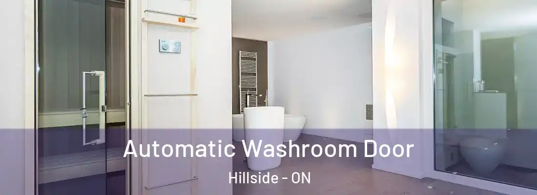  Automatic Washroom Door Hillside - ON