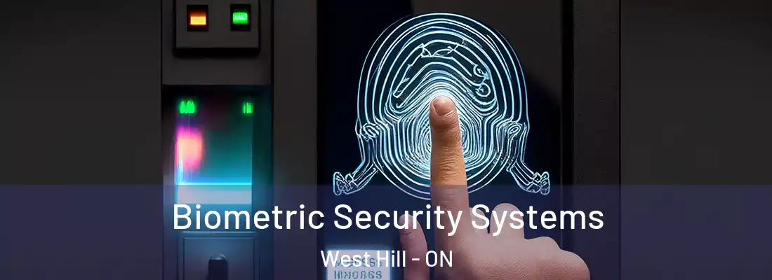  Biometric Security Systems West Hill - ON