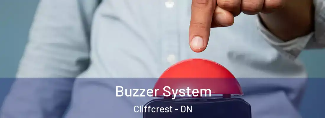  Buzzer System Cliffcrest - ON