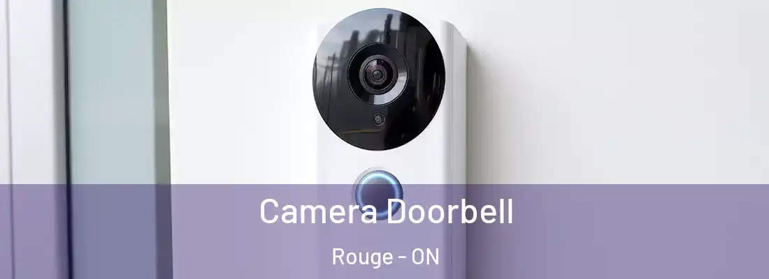 Camera Doorbell Rouge - ON