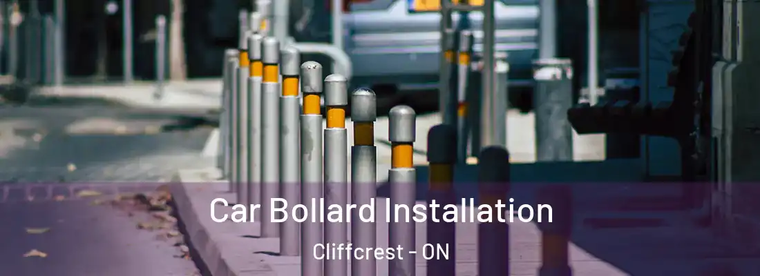  Car Bollard Installation Cliffcrest - ON