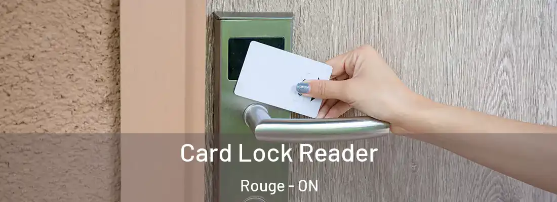  Card Lock Reader Rouge - ON