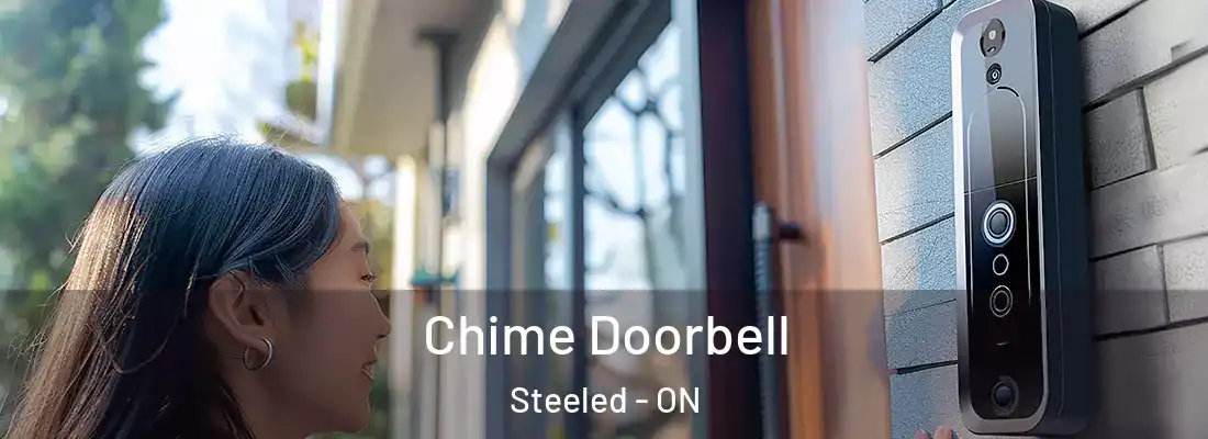  Chime Doorbell Steeled - ON