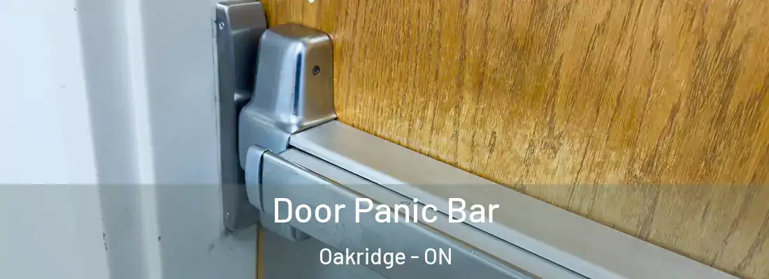  Door Panic Bar Oakridge - ON