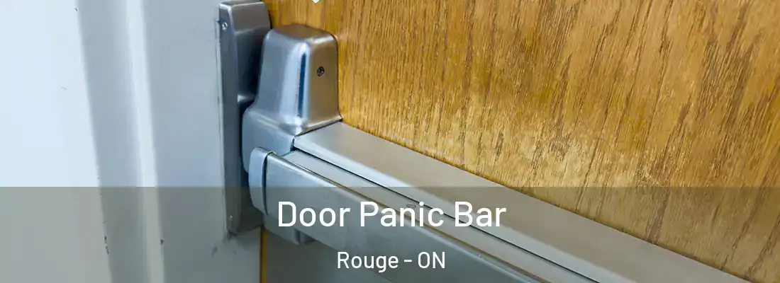  Door Panic Bar Rouge - ON
