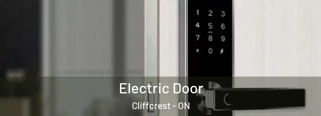  Electric Door Cliffcrest - ON