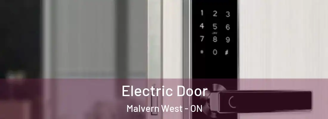  Electric Door Malvern West - ON