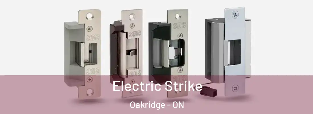  Electric Strike Oakridge - ON