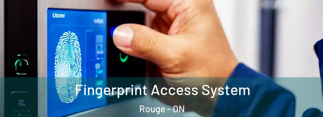  Fingerprint Access System Rouge - ON