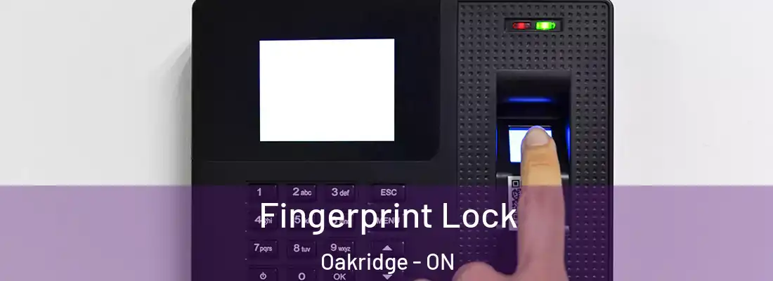  Fingerprint Lock Oakridge - ON
