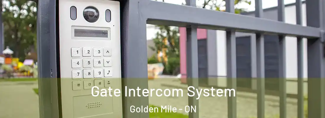  Gate Intercom System Golden Mile - ON