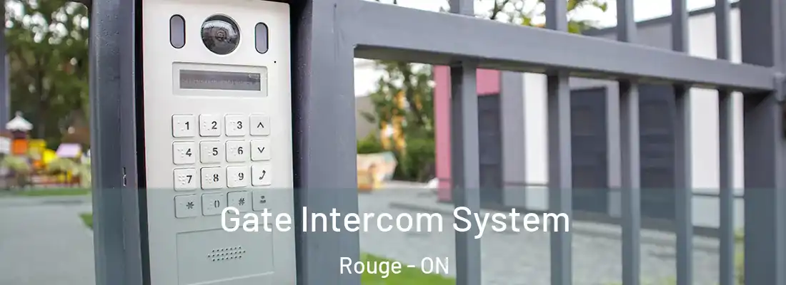  Gate Intercom System Rouge - ON