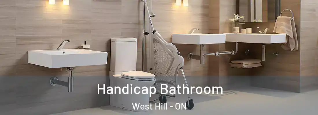  Handicap Bathroom West Hill - ON