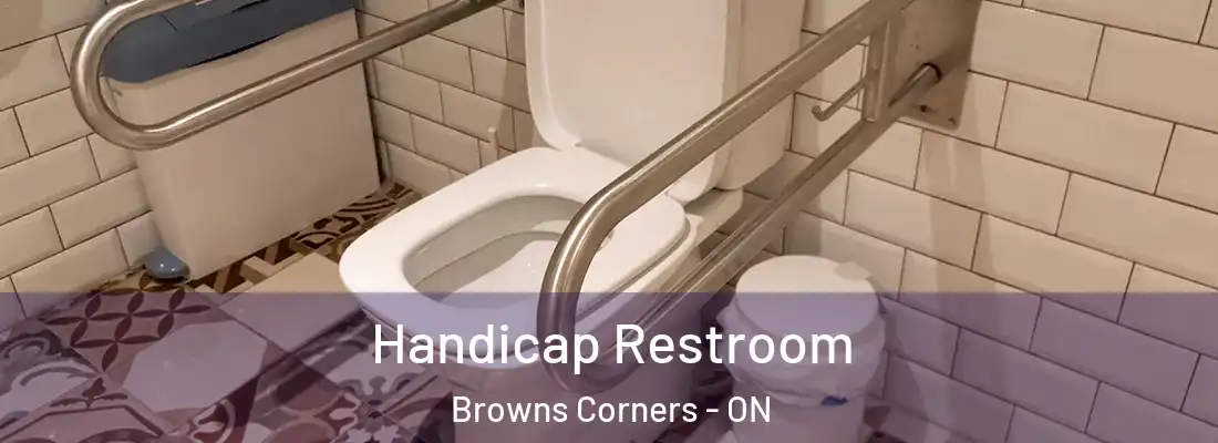  Handicap Restroom Browns Corners - ON