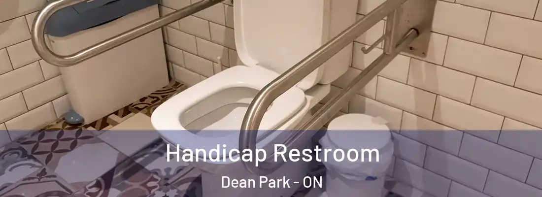  Handicap Restroom Dean Park - ON