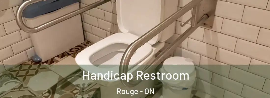  Handicap Restroom Rouge - ON