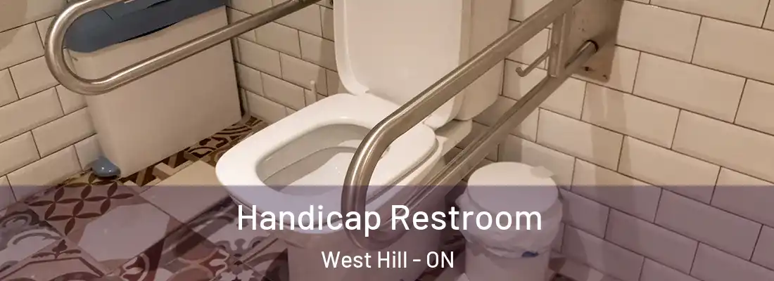  Handicap Restroom West Hill - ON
