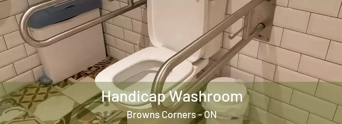  Handicap Washroom Browns Corners - ON