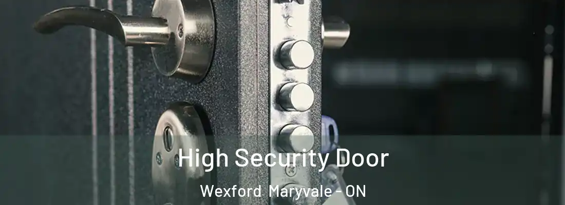  High Security Door Wexford Maryvale - ON