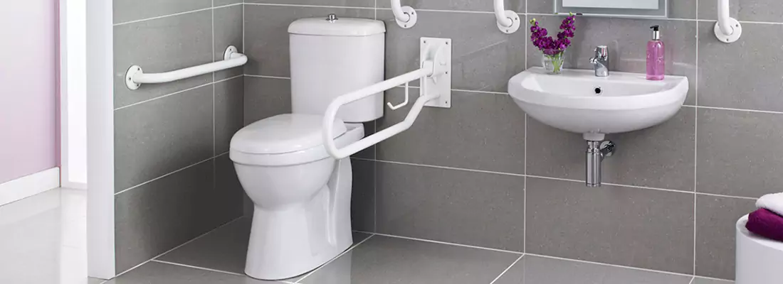 Modern Handicap Bathroom Solutions with Safety Features in Scarborough, ON