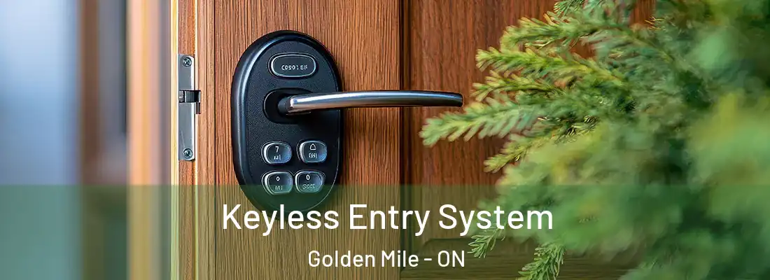  Keyless Entry System Golden Mile - ON