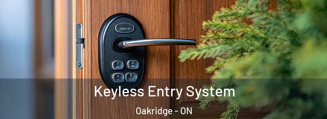  Keyless Entry System Oakridge - ON