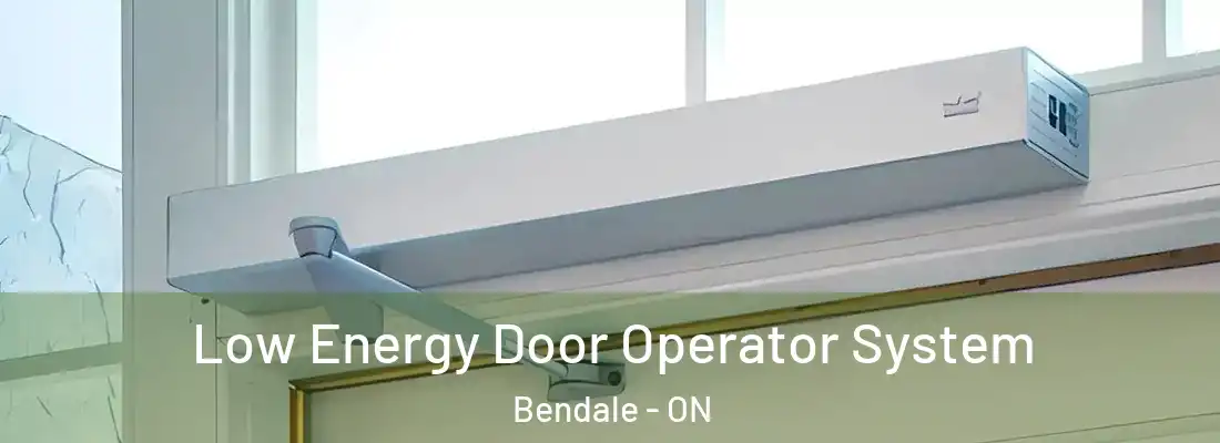  Low Energy Door Operator System Bendale - ON