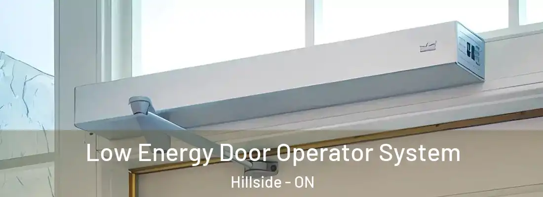  Low Energy Door Operator System Hillside - ON
