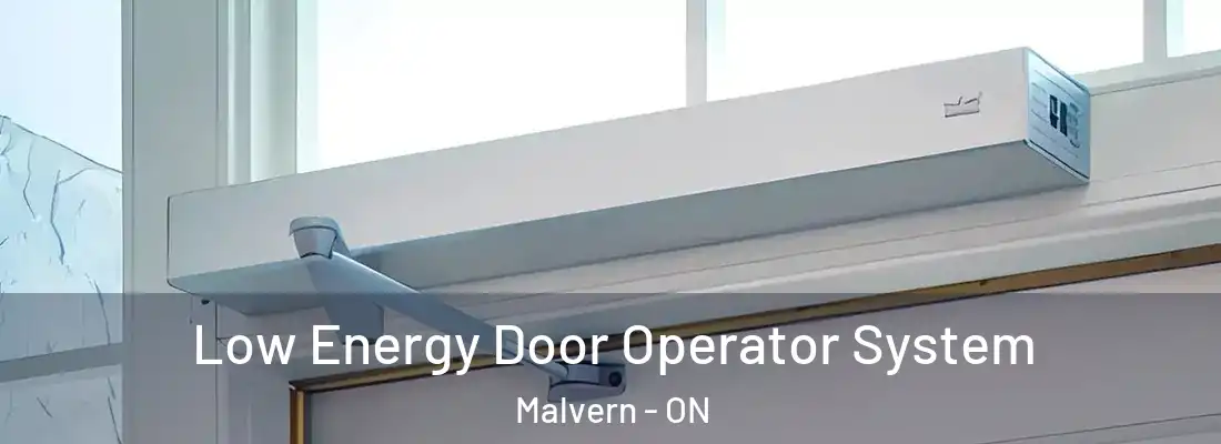  Low Energy Door Operator System Malvern - ON