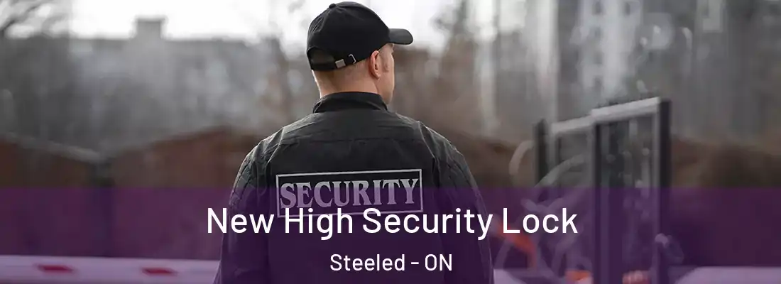 New High Security Lock Steeled - ON