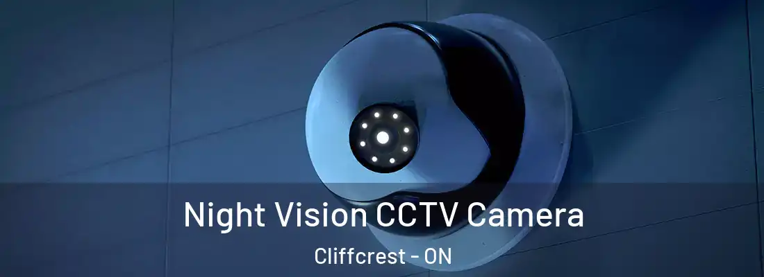  Night Vision CCTV Camera Cliffcrest - ON