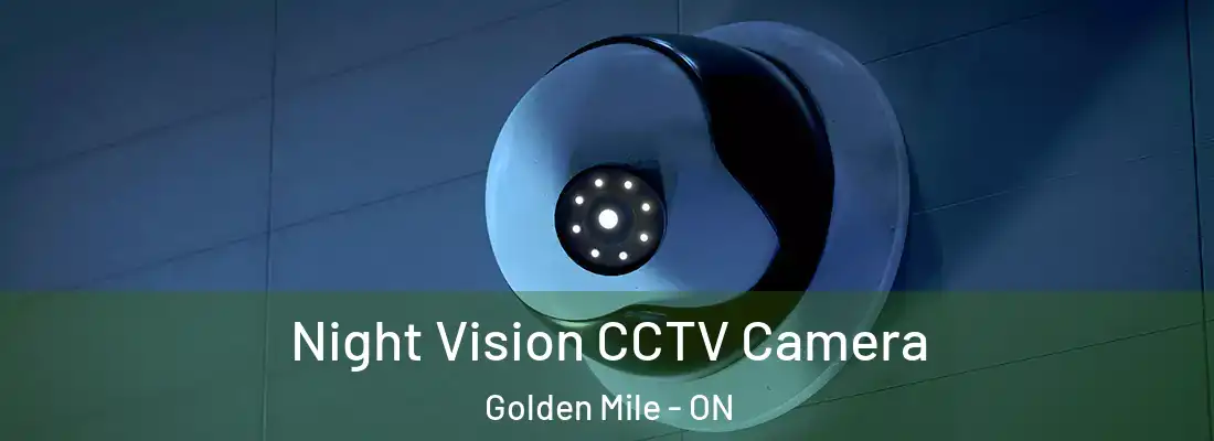  Night Vision CCTV Camera Golden Mile - ON