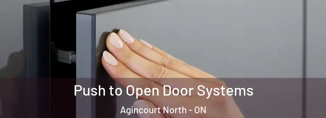  Push to Open Door Systems Agincourt North - ON