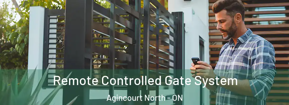  Remote Controlled Gate System Agincourt North - ON