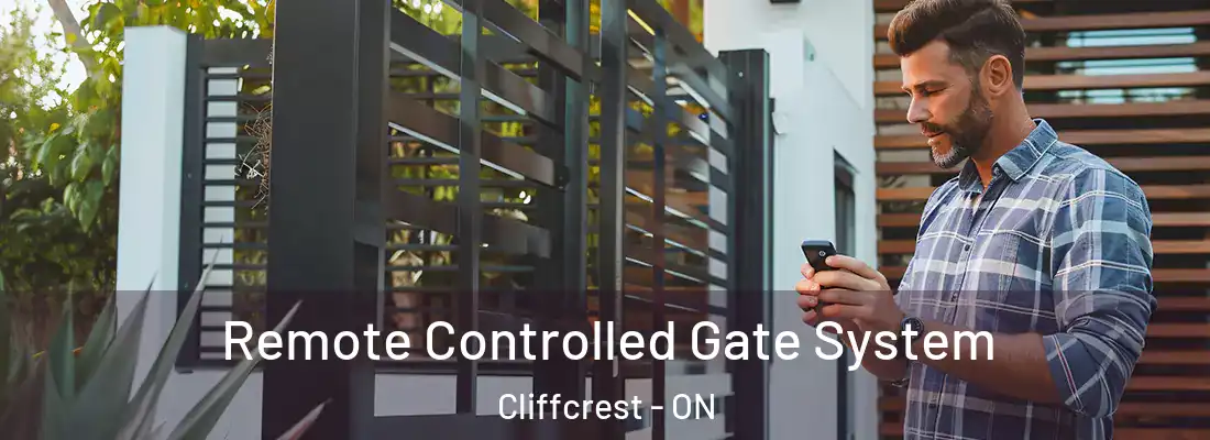  Remote Controlled Gate System Cliffcrest - ON